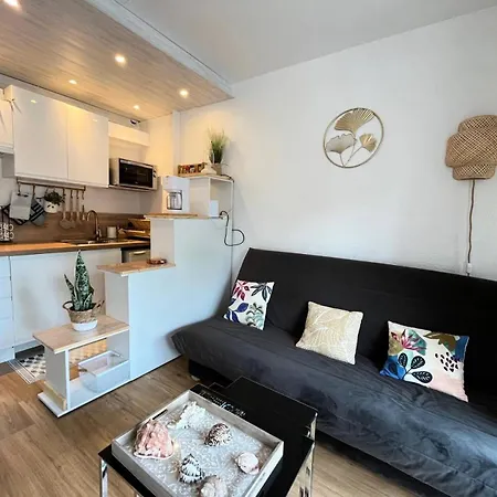 Escale Port - Studio 4 Couchages Avec Piscine Mae-0131